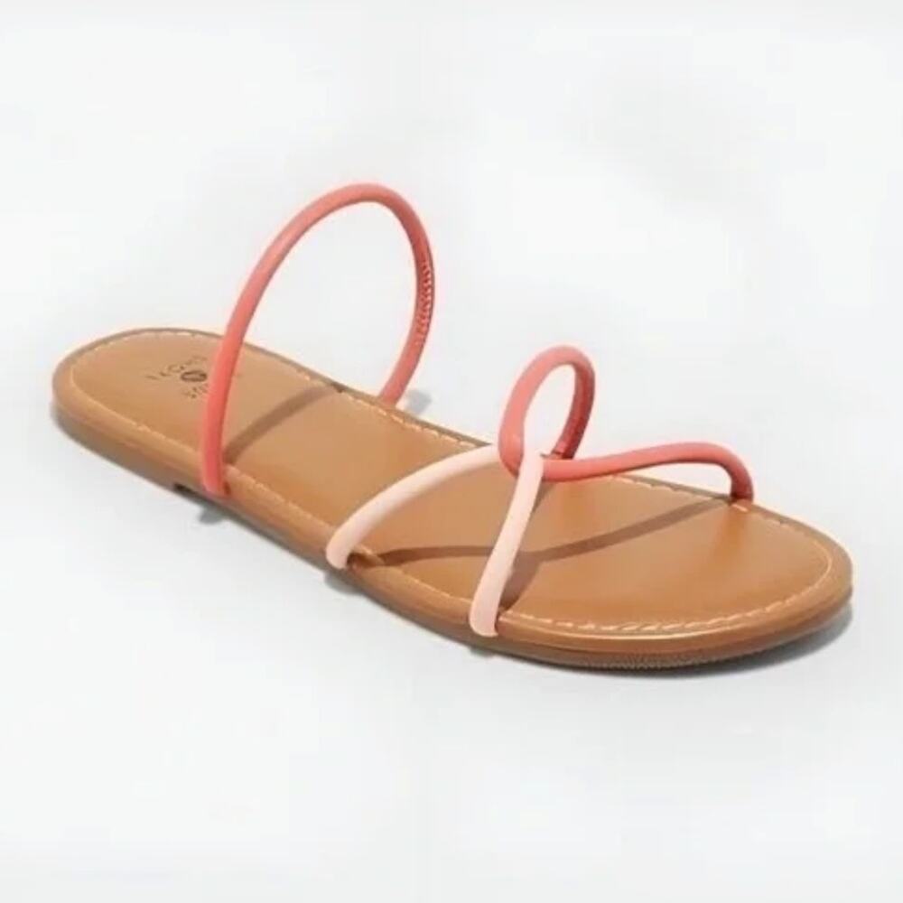 Vacation Beach Casual strappy Shade & Shore Bali Sandals NWT SZ 10